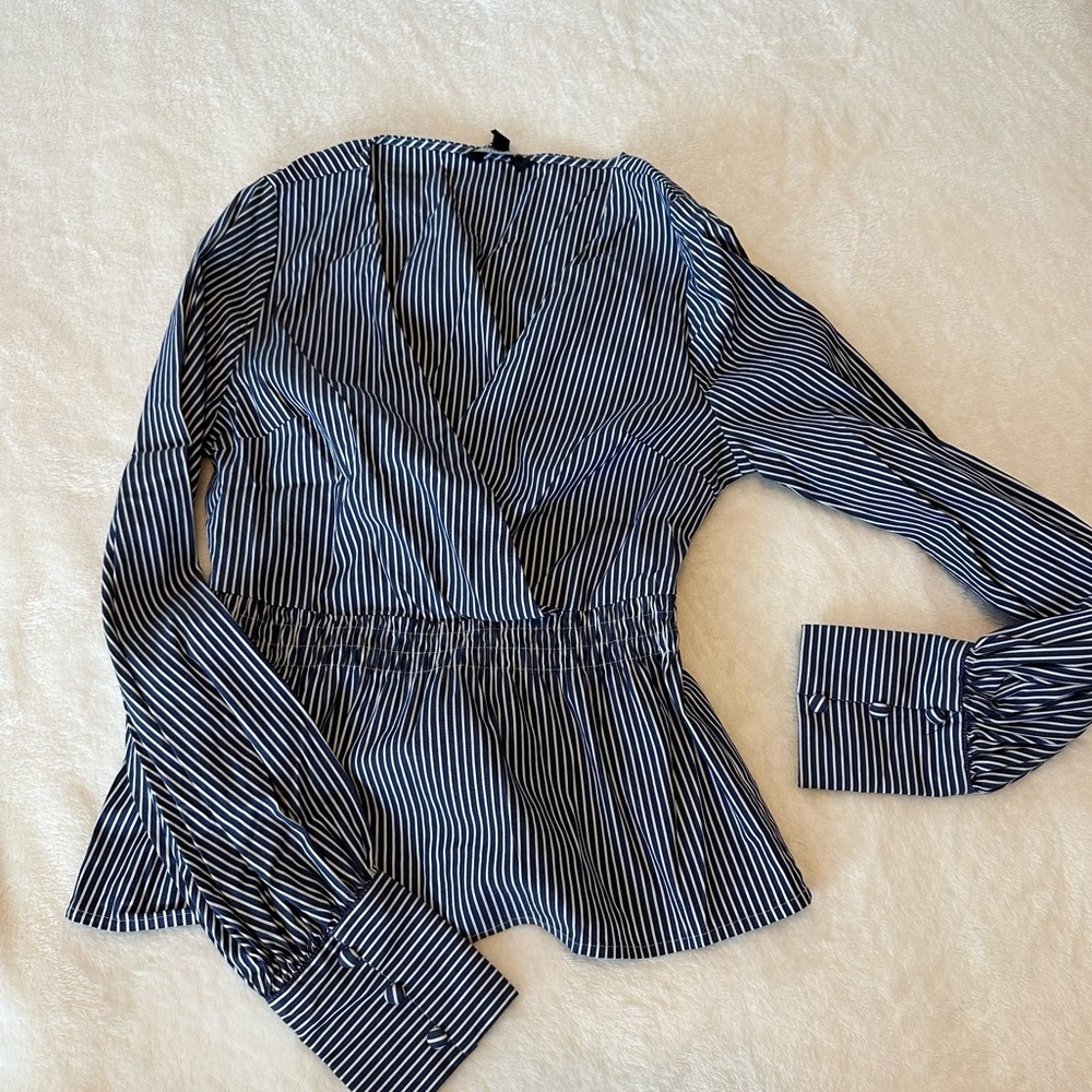 Express - Blue Blouse
